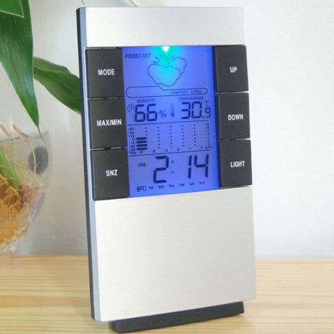 4 in 1 LCD Digital Display Desk Table Clock