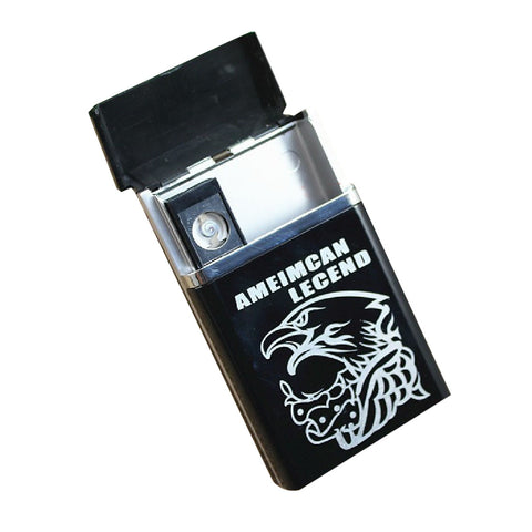 Cigarette Case With USB Lighter