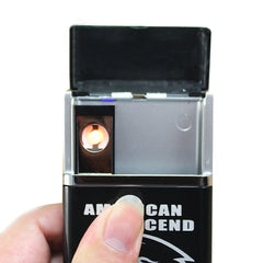 Cigarette Case With USB Lighter