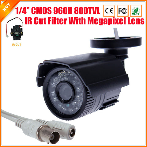 Waterproof IR Bullet Surveillance Camera