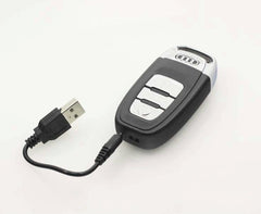 Car Key Model USB Lighting Pulse ARC Rechargeable Lighter