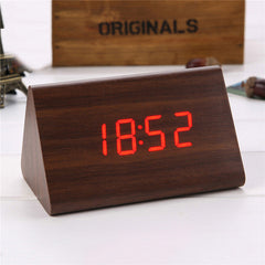 Wooden Electronic Digital Clock