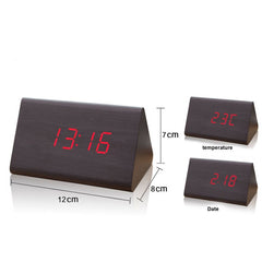 Wooden Electronic Digital Clock