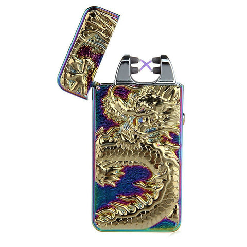 Dragon Embossed Cigarette Lighter